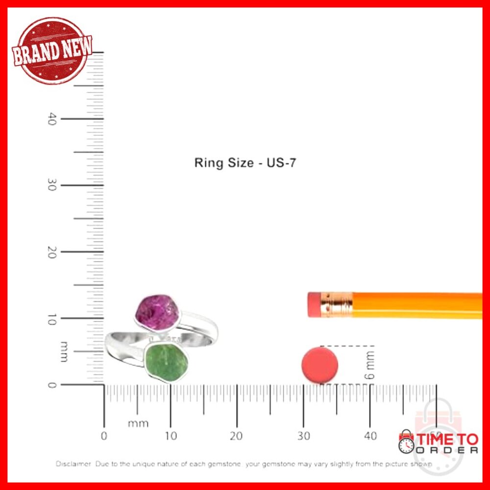 Sterling Silver Adjustable Stackable Twister Ring… - image 4